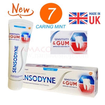 Sensodyne toothpaste sensitive & gum Caring mint 100g