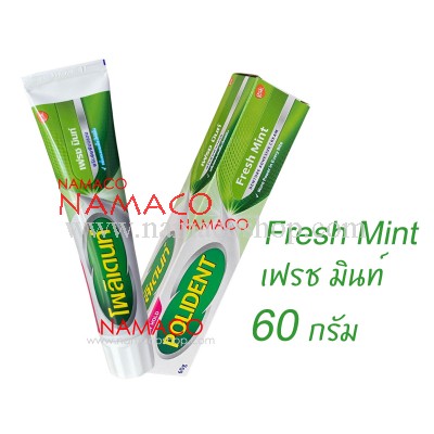 Polident Denture Adhesive Cream fresh mint 60g