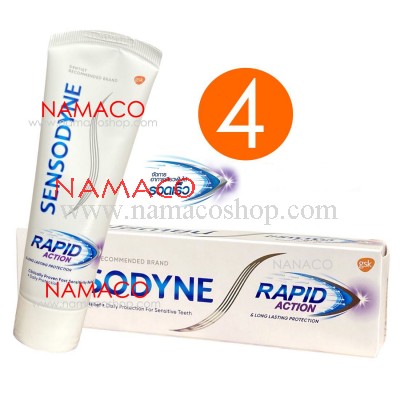 Sensodyne toothpaste Rapid Action 100g