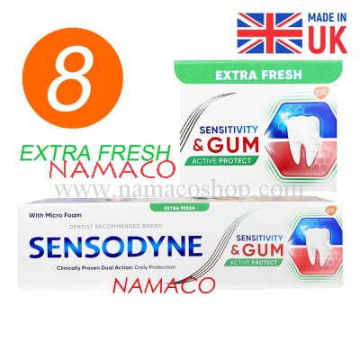 Sensodyne toothpaste sensitive & gum Extra fresh 100g