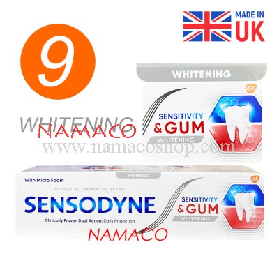 Sensodyne toothpaste sensitive & gum Whitening 100g
